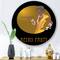 Designart - Retro Fashion Glamour African American Woman - Modern Metal Circle Wall Art